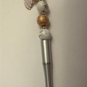 Elegant Silver and Gold Ornament Hook